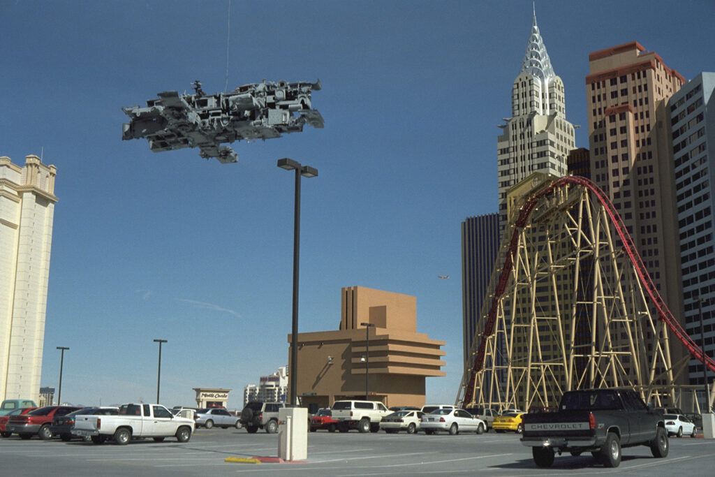 Martin Liebscher: Parking Lot; New York, New York, Las Vegas, NV | 1998